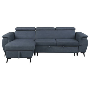 Upholstered Sofa Bed with Tufted Back - Contemporary - Sleeper Sofas - by  Simple Relax | Houzz