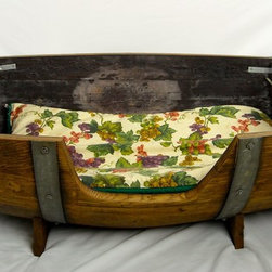 Half Barrel Dog Bed - Products