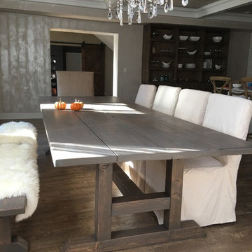 Custom build farm table