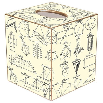 TB1388- Geometry Tissue Box Cover
