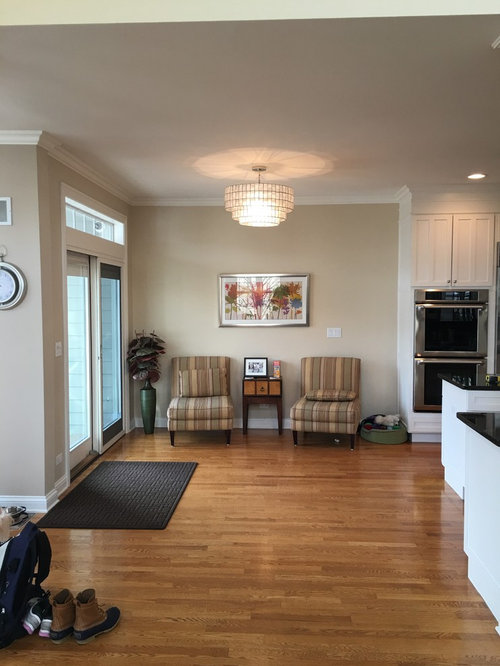 What to do with blank wall in kitchen