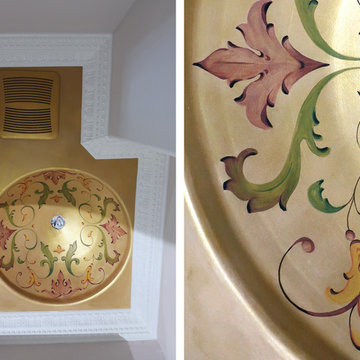Selected work 2017 The French Brush - Decorative painting, stencils, stenciling,