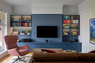 Contemporary games room in London.