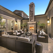 Outdoor Insert Propane Gas Fireplace