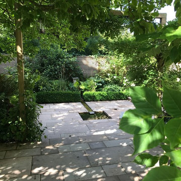 A Courtyard Garden in Wilmslow