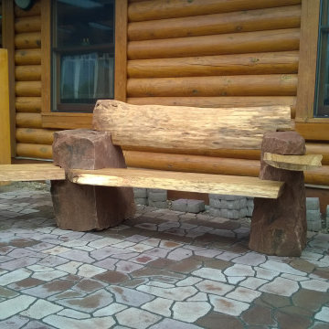 Impressionen einfacher Unikat - Bänke