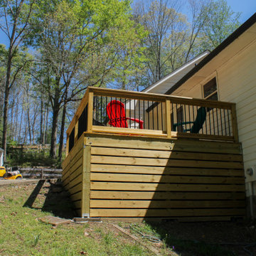 Woodstock, GA Wood Deck Rebuild