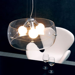 Zuo Asteroids Ceiling Lamp Clear - SKU: 50106 - Pendant Lighting