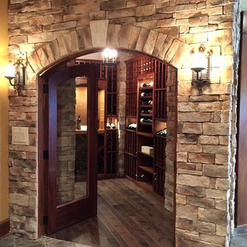Bucyrus Basement Wine Cellar Transformation