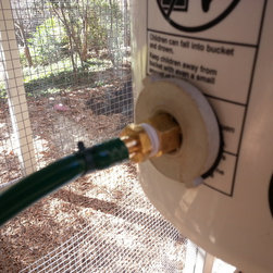 Automatic Gravity Fed Rainwater Harvesting Chicken Watering System - Products