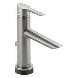 Delta Compel Single Handle Touch Lavatory Faucet &ndash; Less pop up - Bathroom Sink Faucets