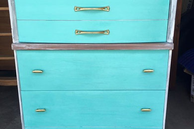 Turquoise Dresser