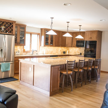 Cardinal Crest Estates- Transitional Kitchen Addition