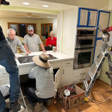 Precision High-End Induction Cooktop Installation