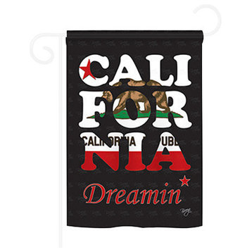 States California Dreamin 2-Sided Impression Garden Flag