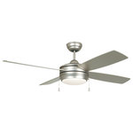 Craftmade - Laval 1 Light 44" Indoor Ceiling Fan, Brushed Satin Nickel - The versatile Laval ceiling fan is designed to fit any space. with the selection of finishes available, Laval is an easy decision.