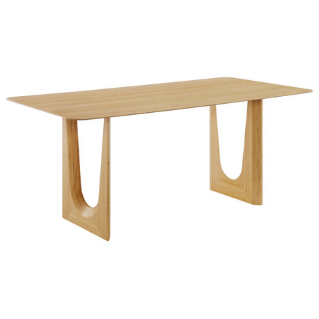 Hanna Dining Table, Wheat