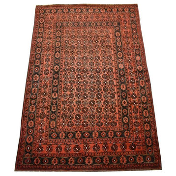 Tribal Afghan Oriental Rug, 6'10"x9'7"