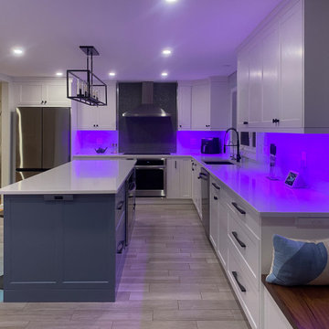 Open Floor Kitchen Remodel, Manchester CT