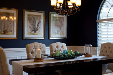 Transitional dining room photo in Jacksonville