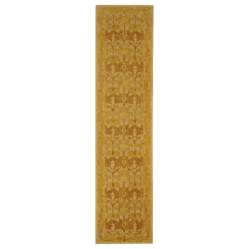 Safavieh Anatolia Collection AN541 Rug, Beige/Gold, 2'3"x8'