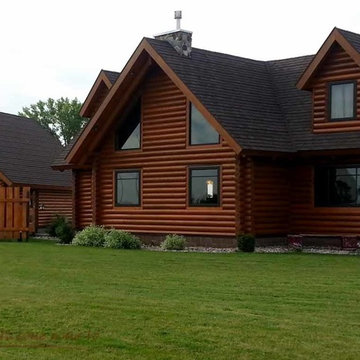 Lakeland Log Homes Model, MN (L10041)