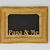 Papa and Me Oak Picture Frame, 5"x7"