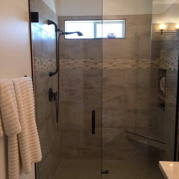 Dramatic Bathroom Renovation - After