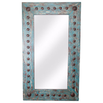 Puebla Rustic Mirror-Vanity Mirror-Accent Mirror-20x34 inches