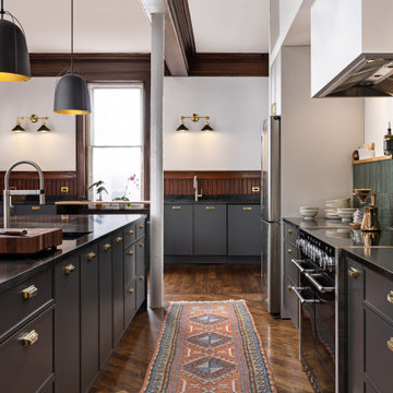 Combining Modern and Traditional in a Historic Detroit Firehouse Loft