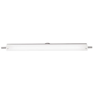Vail, 31003, Vanity and Wall Fixture, Chrome Finish/Opal Glass, LED