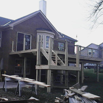 replace and replicate new banister