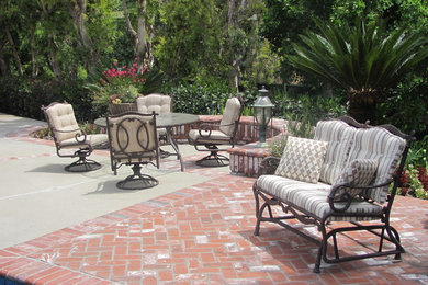 Patio - traditional patio idea in Orange County