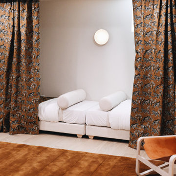 Contemporary Kansas City Basement Finish