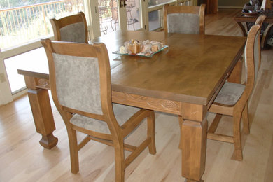 Elegant dining room photo in Other