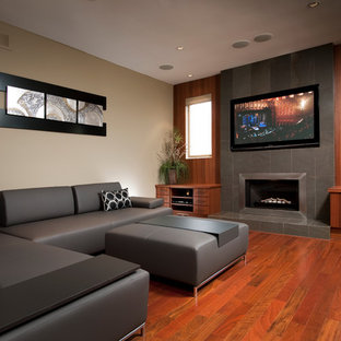 Example of a home theater design in Ottawa