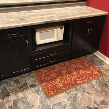Waypoint and Contractors Choice Cabinetry- 650F Painted Silk Kitchen
