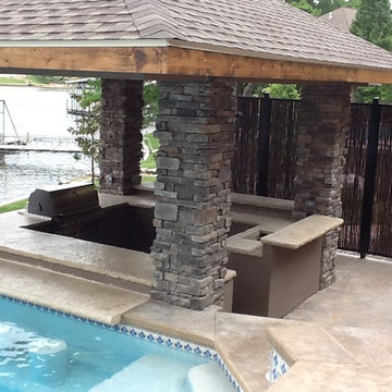 Ewing Pool / Outdoor Kitchen