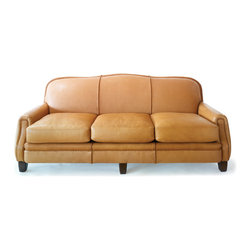 Ranch Sofa with Braided Trim - Sofas