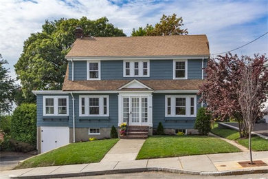 Inspiration for a timeless home design remodel in Boston
