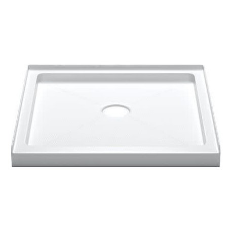 Miseno MNOSB4242C 42" x 42" Square Shower Base - White