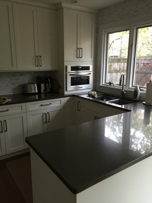 Advice on how high to tile behind range/hood