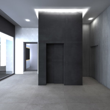 Ingresso moderno | in fase di progettazione