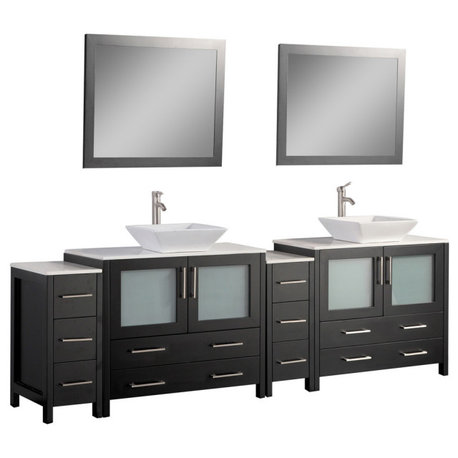 The 15 Best 96-Inch Bathroom Vanities | Houzz