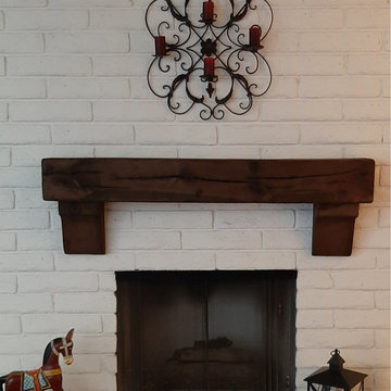 Gorgeous Fireplace Mantels with Wooden Corbels