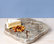 Granite Lazy Susan with Chiseled Edge