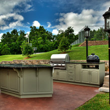 outdoor kitchen