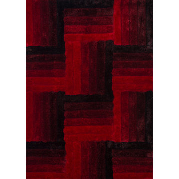 United Weavers Finesse Flagstone Red Area Rug 5'3x7'2