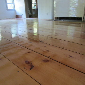 WATER MILL ANTIQUE EASTERN WHITE PINE FLOOR REVIVED!