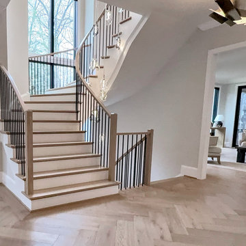 Project #150 | Contemporary White Oak Curve